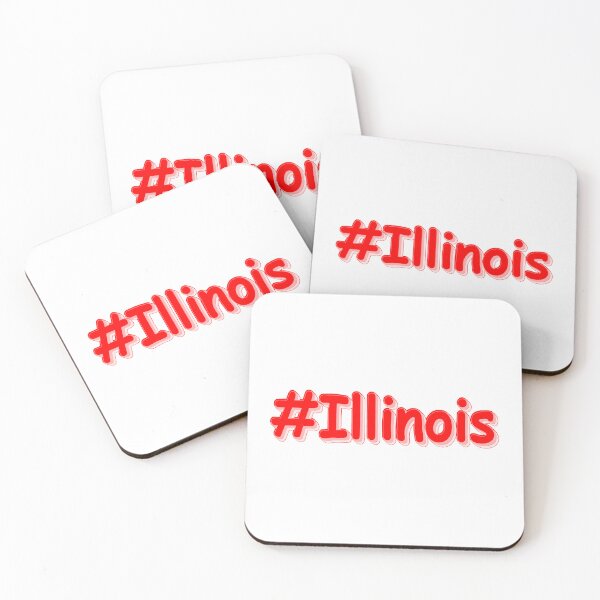 Item preview, "#Illinois " Cute Design. Buy Now designed and sold by Health And Fitness Posts e-Store.