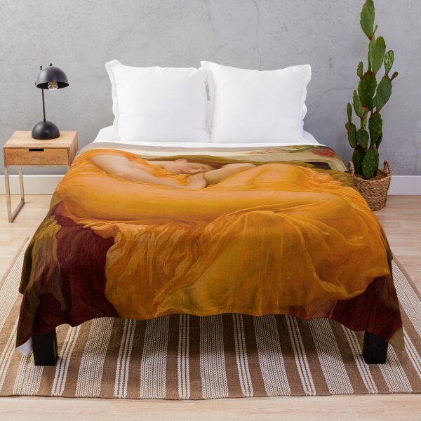 Item preview, Flaming June - Frederic Leighton - Vintage Art designed and sold by RickE.