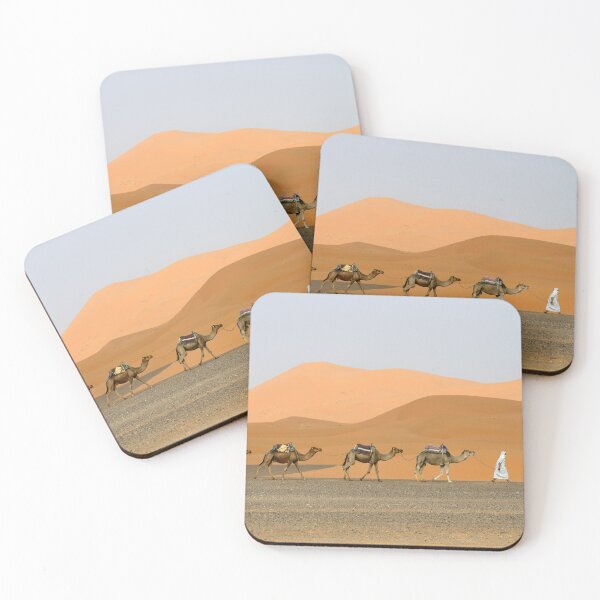 Item preview, Camel caravan going through the sand dunes, designed and sold by studio838.
