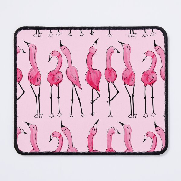 Item preview, Hidden Message Happy Watercolor Flamingo designed and sold by Zab Butler Design.