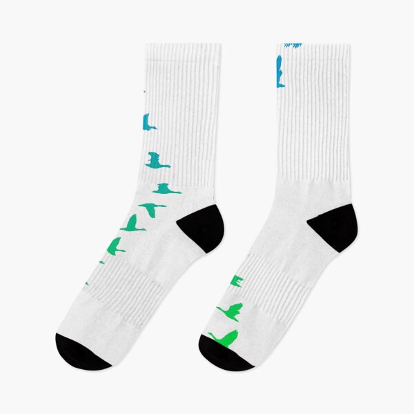Item preview, Geese design teal green designed and sold by MystixJack.