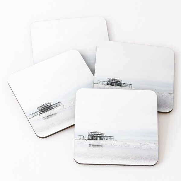 Item preview, Monochrome West Pier, Brighton designed and sold by Graz-Photos.