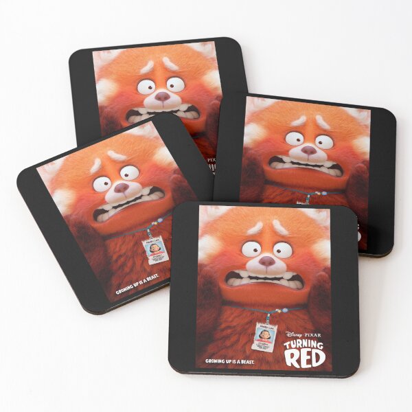 Item preview, Turning Red Emotional Panda Stress designed and sold by OliveWilkinson.
