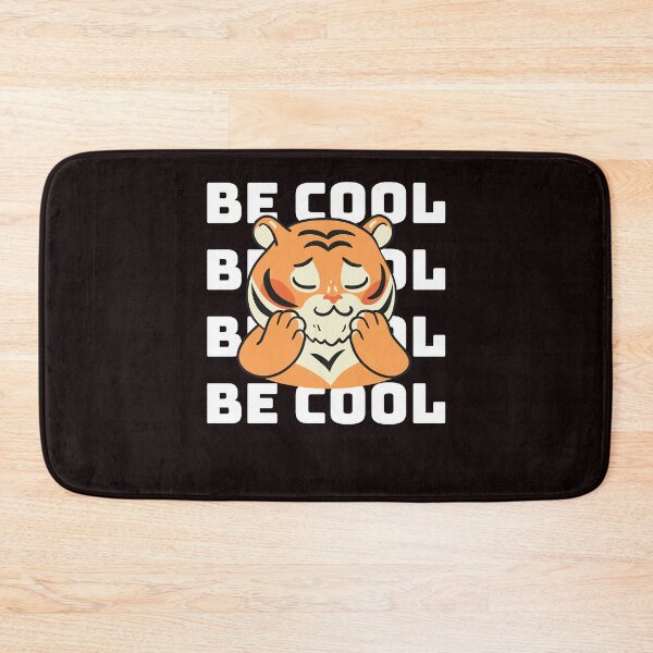 Item preview, Be cool  Bengal tiger  cute tiger  Be calm  peace  Tiger king  love tiger designed and sold by jarmarcussevag.