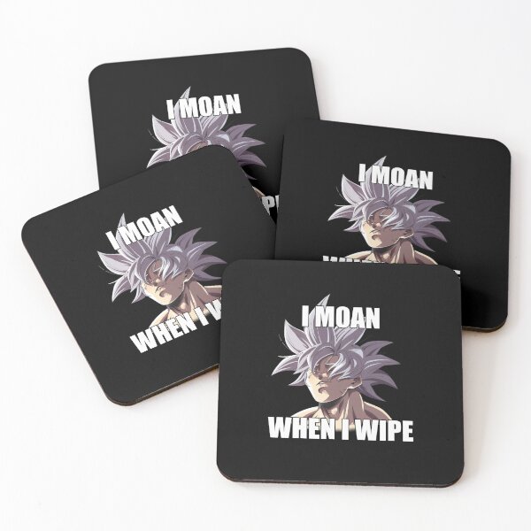 Item preview, Ultra Instinct I Moan When I Wipe Meme Merch designed and sold by gabriellalind.