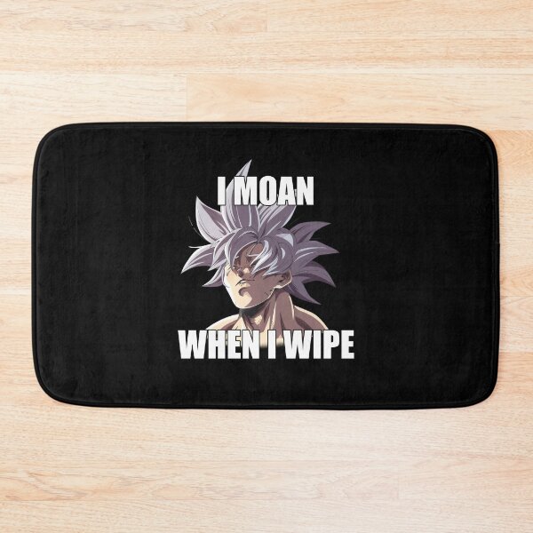 Item preview, Ultra Instinct I Moan When I Wipe Meme Merch designed and sold by gabriellalind.