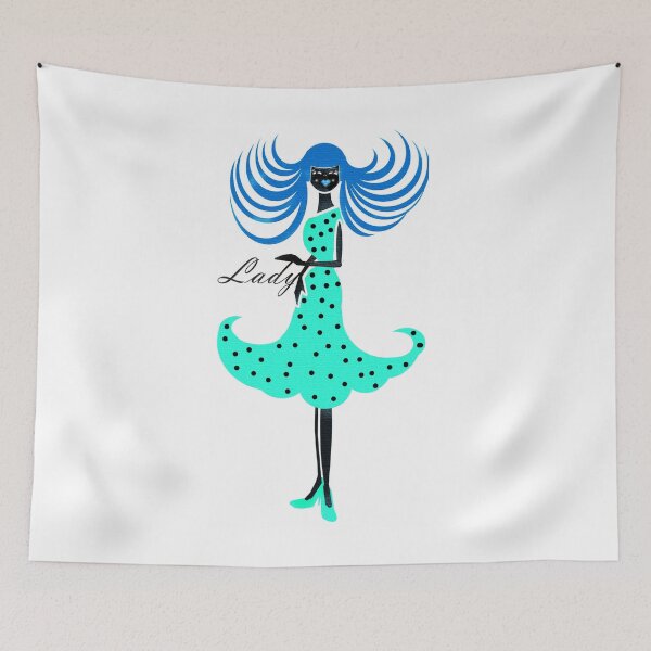 Item preview, Lady  designed and sold by Shirley cute art .
