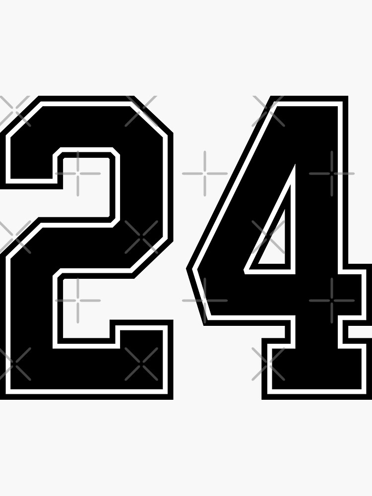 Number 13 lucky sports jersey thirteen Sticker for Sale by HeavyStyle