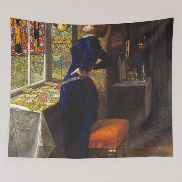 Item preview, Mariana - John Everett Millais - Vintage Art designed and sold by RickE.