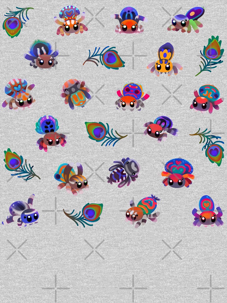 Thumbnail 5 of 5, Toddler Pullover Hoodie, Peacock spider designed and sold by pikaole.