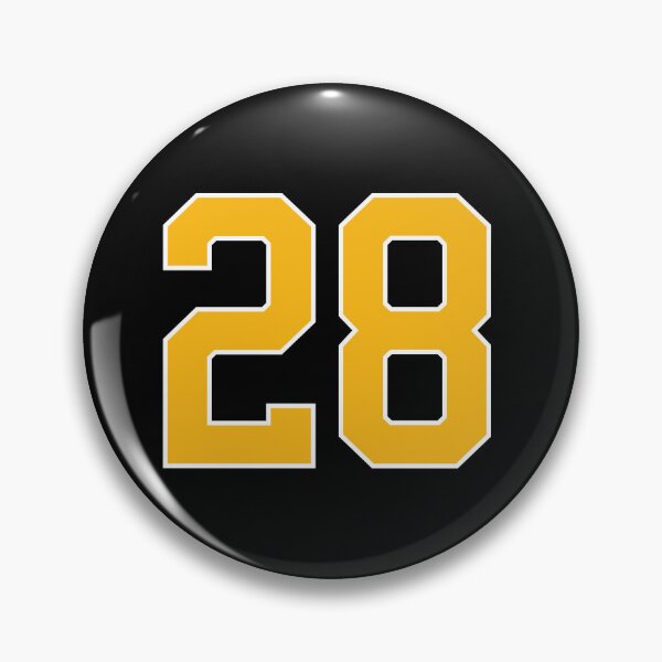 Item preview, Yellow Number 28 lucky sports jersey twenty eight designed and sold by HeavyStyle.