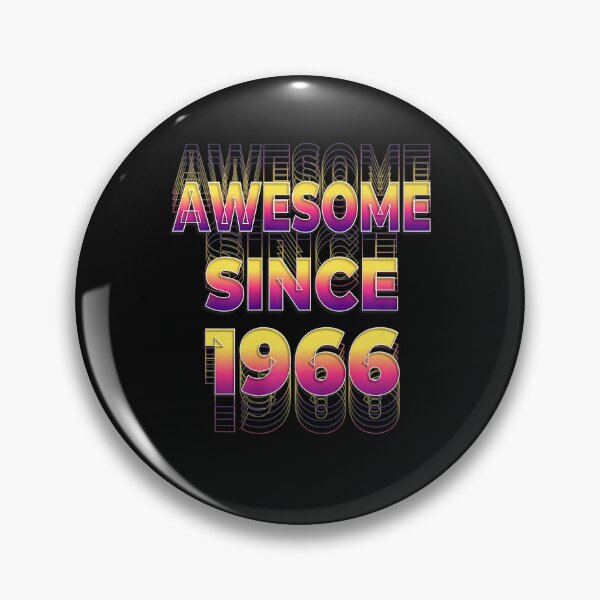 Item preview, 80s 90s Vintage Born In Awesome Since 1966 Party 56 Year Old Premium designed and sold by KathrineSandnes.