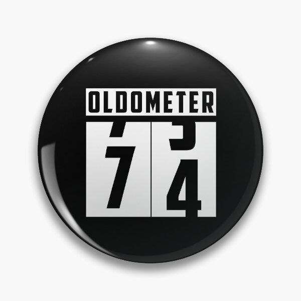 Item preview, Oldometer counter Number 74 birthday designed and sold by HeavyStyle.