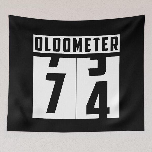 Item preview, Oldometer counter Number 74 birthday designed and sold by HeavyStyle.