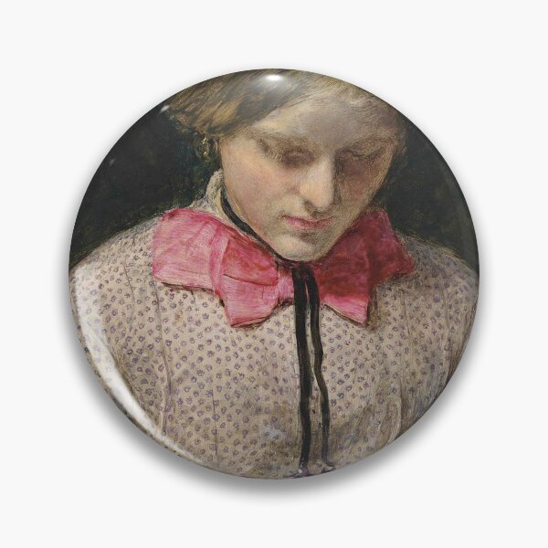 Artikelvorschau, Die Botschaft des Veilchens von Sir John Everett Millais - Vintage Art entworfen und verkauft von RickE.
