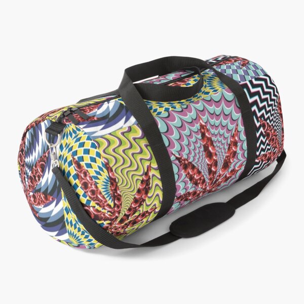 Item preview, Pot Leaf Pop Art with Retro Colorful Psychedelic Spirals with Bubbles Pot Leaf designed and sold by YomeHayin.