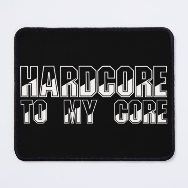 Item preview, Hardcore To My Core Hardcore Music White designed and sold by RichTeeDesigns.