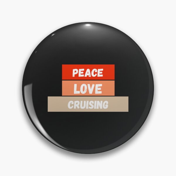 Item preview, Peace Love Cruising designed and sold by MohitJain1109.