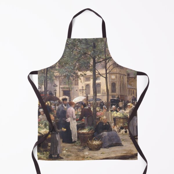 Item preview, Un Marche Parisien - Victor Gariel Gilbert - Vintage Art designed and sold by RickE.