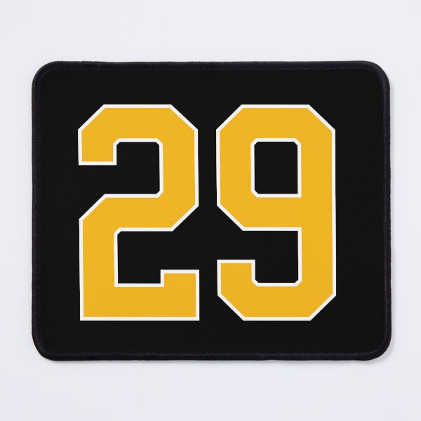 Item preview, Yellow Number 29 lucky sports jersey twenty nine designed and sold by HeavyStyle.