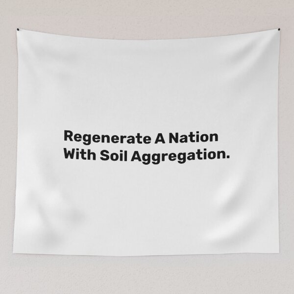Item preview, Regenerate A Nation With Soil Aggregation | Save Soil designed and sold by BopleDesigns.
