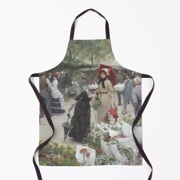 Item preview, Le marché des fleurs - Victor Gabriel Gilbert - Vintage Art designed and sold by RickE.
