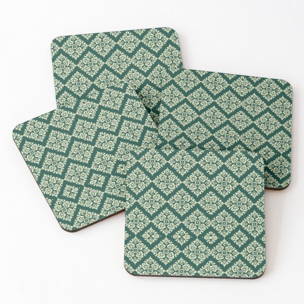 Item preview, Green European Elegant Retro Essential T-shirts Accessories (Green) designed and sold by bailong1668.
