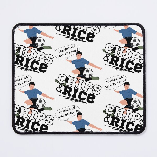 Item preview, Tonight We Will Be Having Chips And Rice Football Soccer 2 designed and sold by 133DandC.