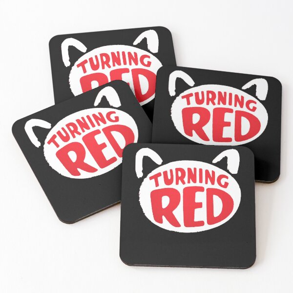 Item preview, Turning Red Movie Logo White And Red designed and sold by OliveWilkinson.