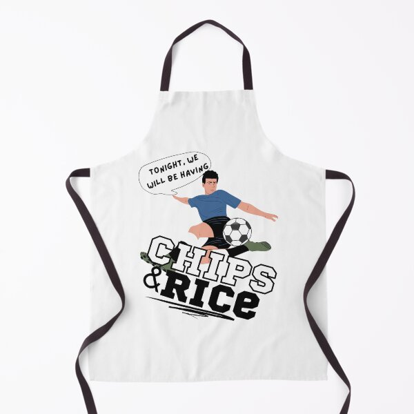 Item preview, Tonight We Will Be Having Chips And Rice Football Soccer 2 designed and sold by 133DandC.