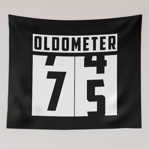 Item preview, Oldometer counter Number 75 birthday designed and sold by HeavyStyle.