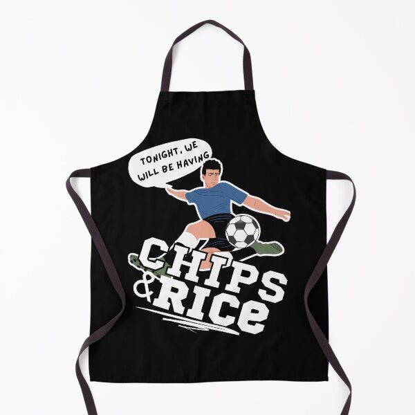 Item preview, Tonight We Will Be Having Chips And Rice Football Soccer v2 designed and sold by 133DandC.