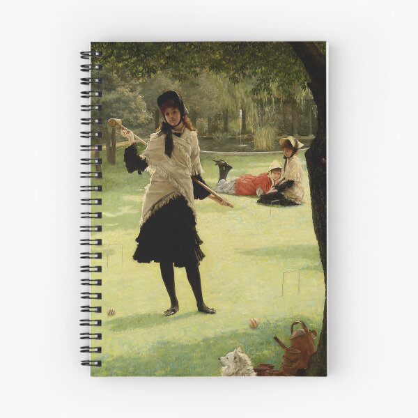 Item preview, Croquet - Tissot - Vintage Art designed and sold by RickE.