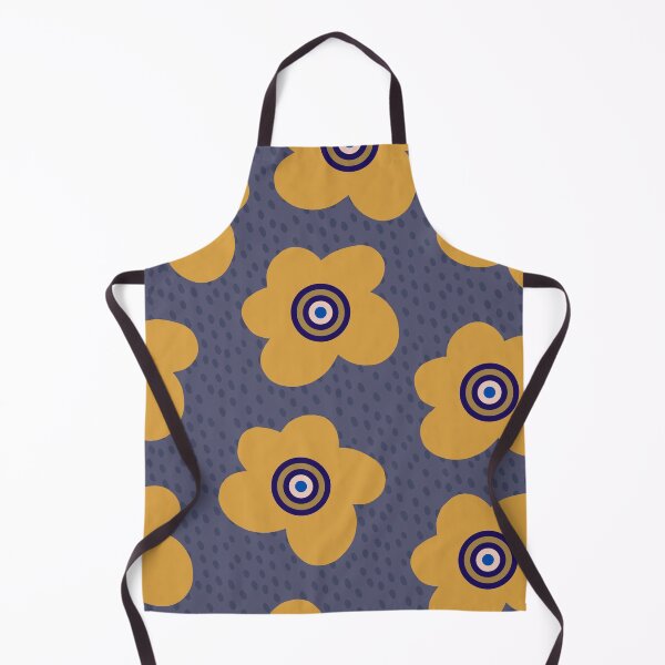Item preview, Childish geant amber flowers pattern designed and sold by Thegentleshop.