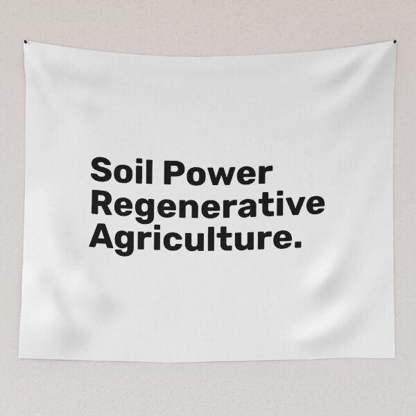 Item preview, Soil Power Regenerative Agriculture designed and sold by BopleDesigns.