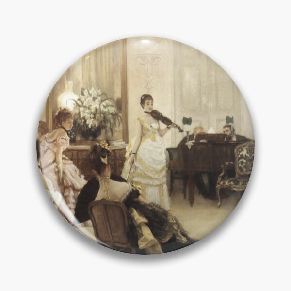 Item preview, Hush - Tissot - Vintage Art designed and sold by RickE.