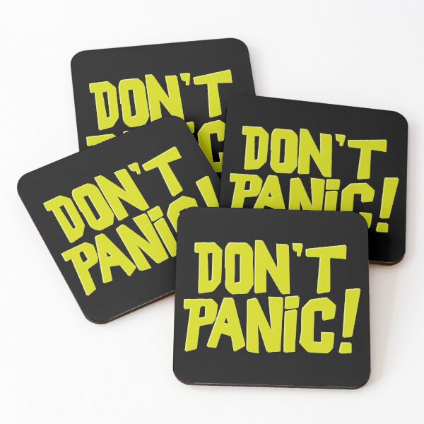 Item preview, Don't Panic Hitchikers Guide designed and sold by iconikit.