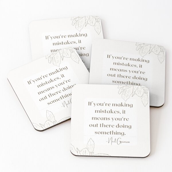 Item preview, If you're making mistakes, it means you're out there doing something. designed and sold by Nirvana Salsa.