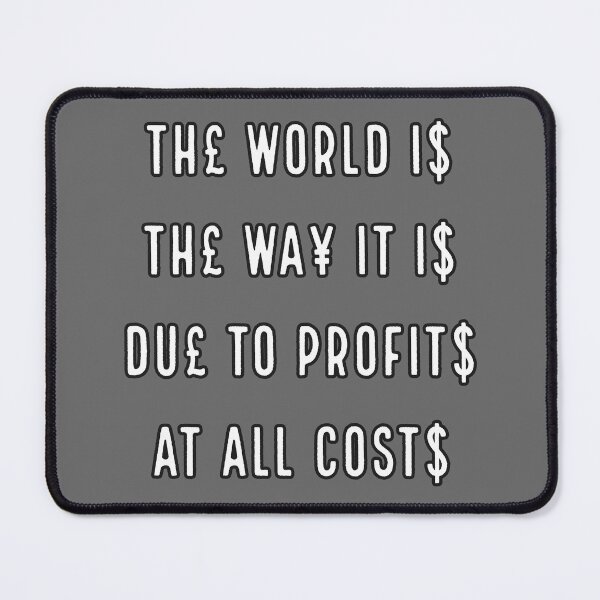 Item preview, Profits at all costs designed and sold by OkGuys.