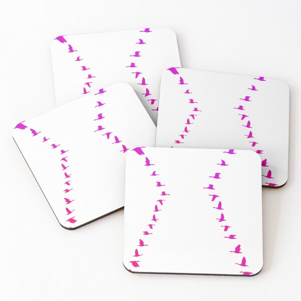 Item preview, Geese design sunset pink designed and sold by MystixJack.