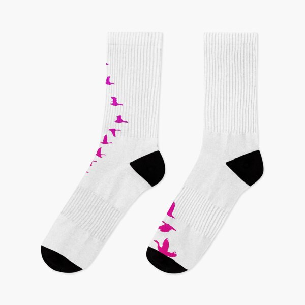 Item preview, Geese design sunset pink designed and sold by MystixJack.