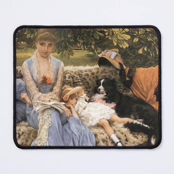 Item preview, Quiet by James Tissot - Vintage Art designed and sold by RickE.