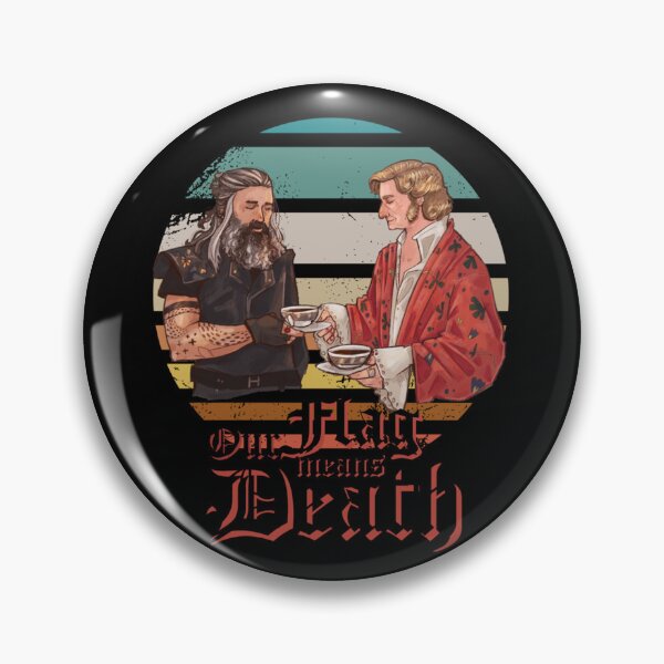 Aperçu de l'œuvre Stede & Blackbeard sur Retro Sunset Classic créée et vendue par ElizabethMorel.