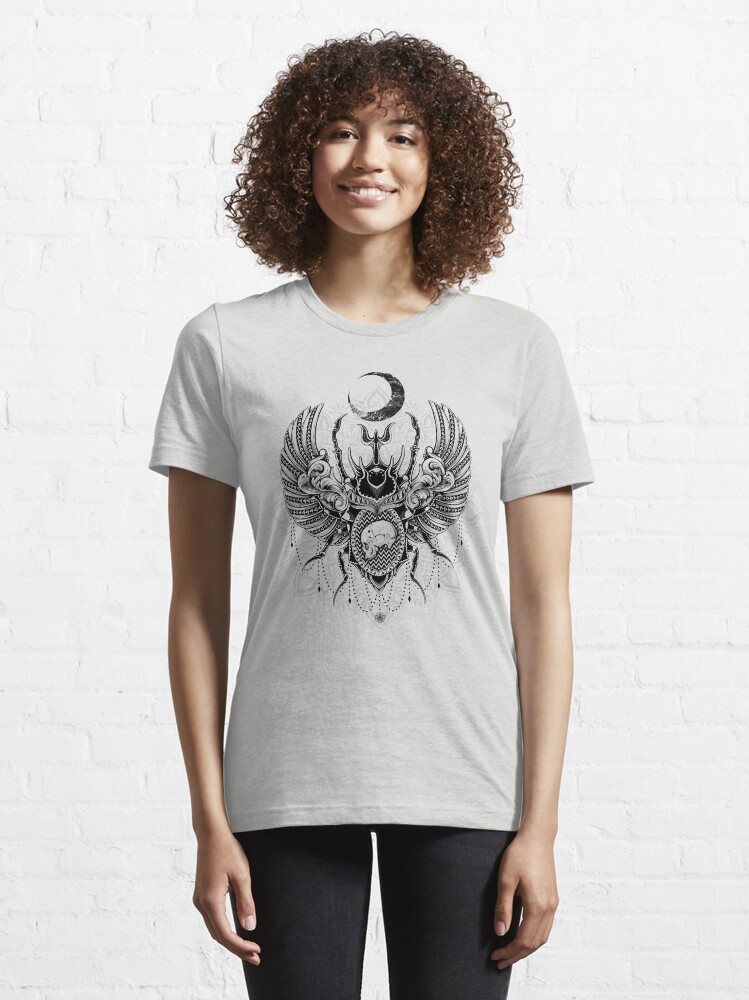 Alternate view of Sacred Scarab Essential T-Shirt