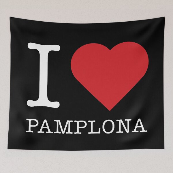 Item preview, Because I love Pamplona, Spain designed and sold by ArtIsParty.