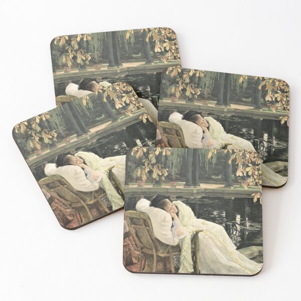 Item preview, A Convalescent by James Tissot - Vintage Art designed and sold by RickE.