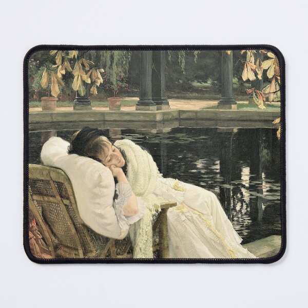 Item preview, A Convalescent by James Tissot - Vintage Art designed and sold by RickE.