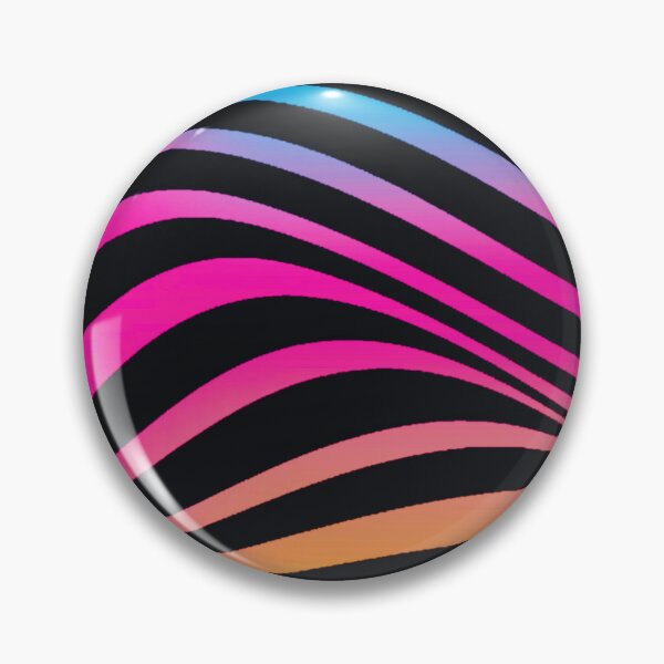 Item preview, Curved colorful stripes designed and sold by AnnabellaRh.