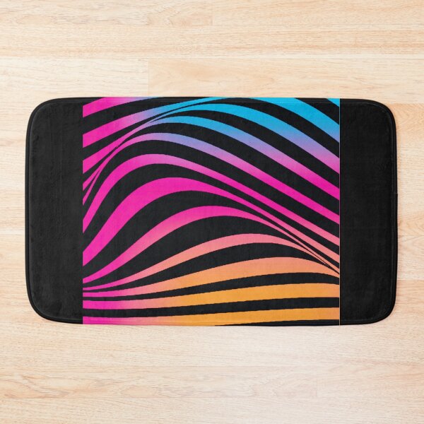 Item preview, Curved colorful stripes designed and sold by AnnabellaRh.