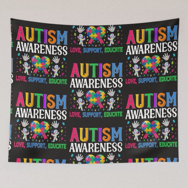 Item preview, AUTISM  AWARNESS LOVE SUPPORT EDUCATE designed and sold by GamaArtDesign.